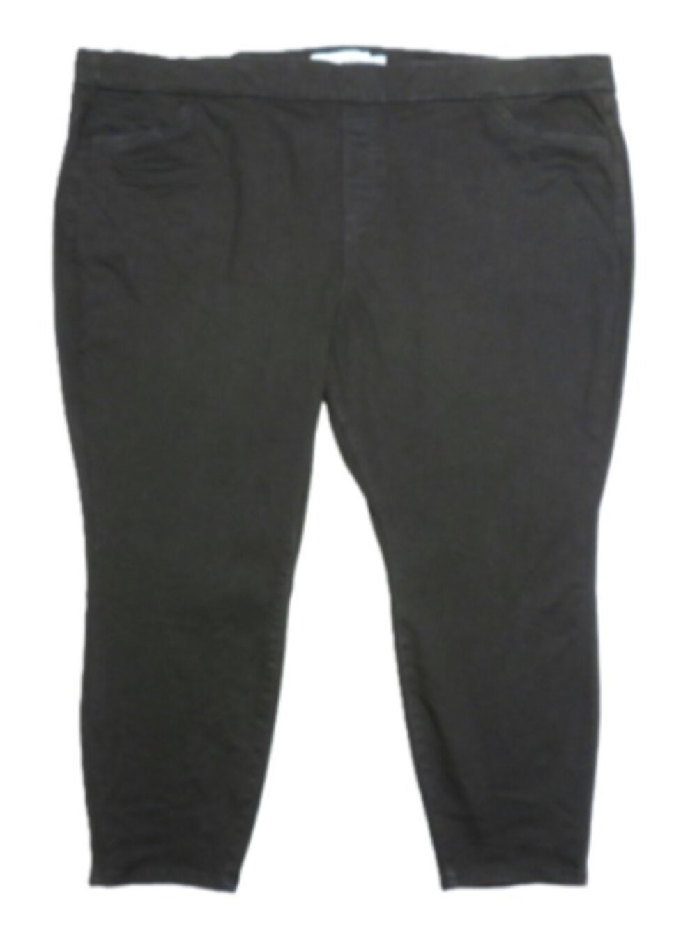 Sonoma 30W SHORT Pull-On Jegging Jeans Black Solid